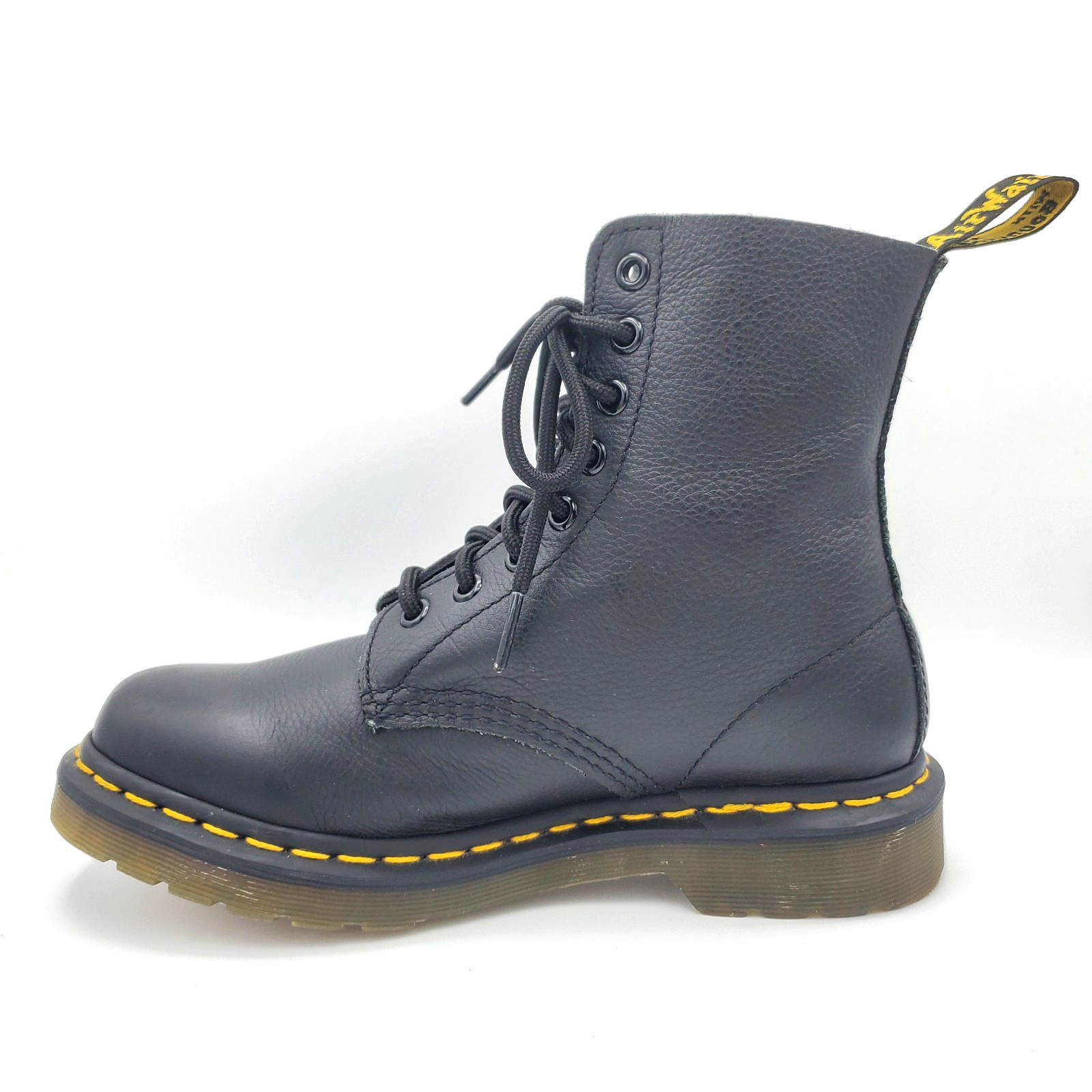 Dr. Martens 1460 Pascal Black Leather Boots, Women’s Size 6 US