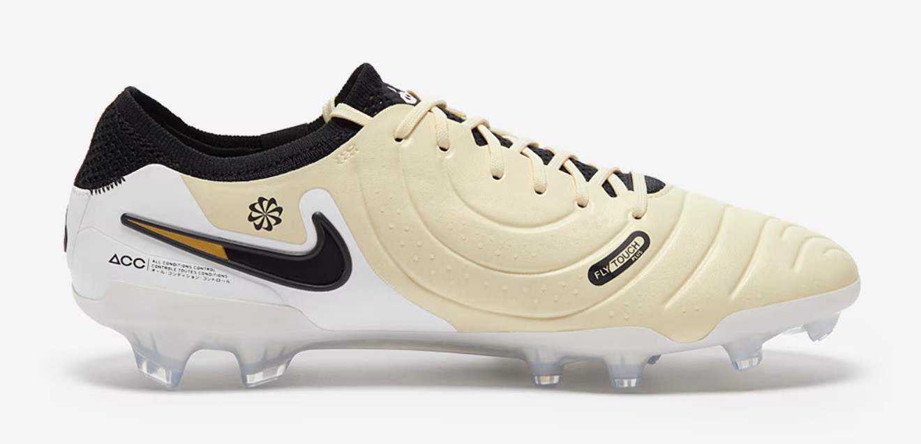 Nike Legend 10 Elite FG Firm Ground Soccer Cleats Lemonade, Size 5.5