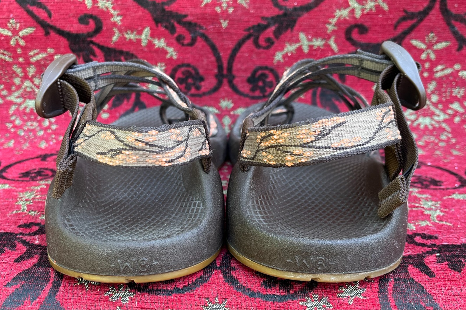 Women’s Chaco ZX2 Vibram Yampa Blossom Sport Sandals Toe Loop- Size W8