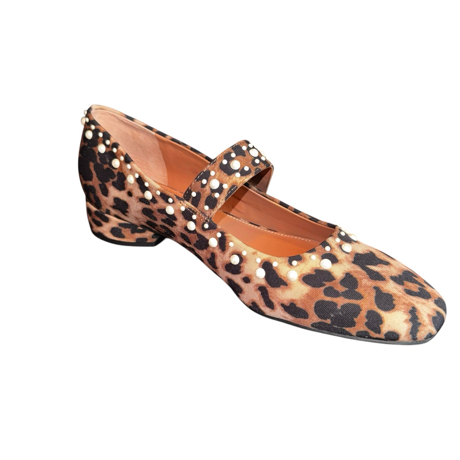 NEW Copper Key Studded Pearl Mary Jane’s Size 9.5
