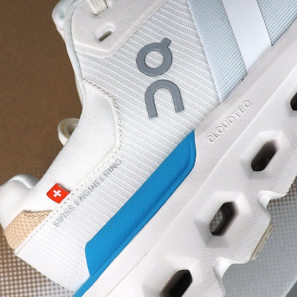 On Cloudrunner 2 Sneakers in White/Horizon Women’s Running Shoes Size 6-9.5