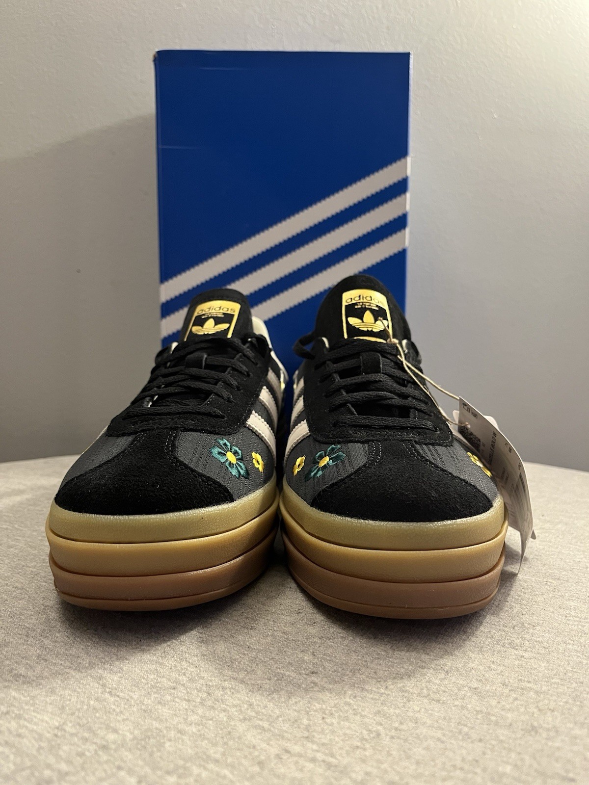 Adidas x Liberty London Gazelle Bold ‘Black Floral’ Women’s Show Size 7 IH1922