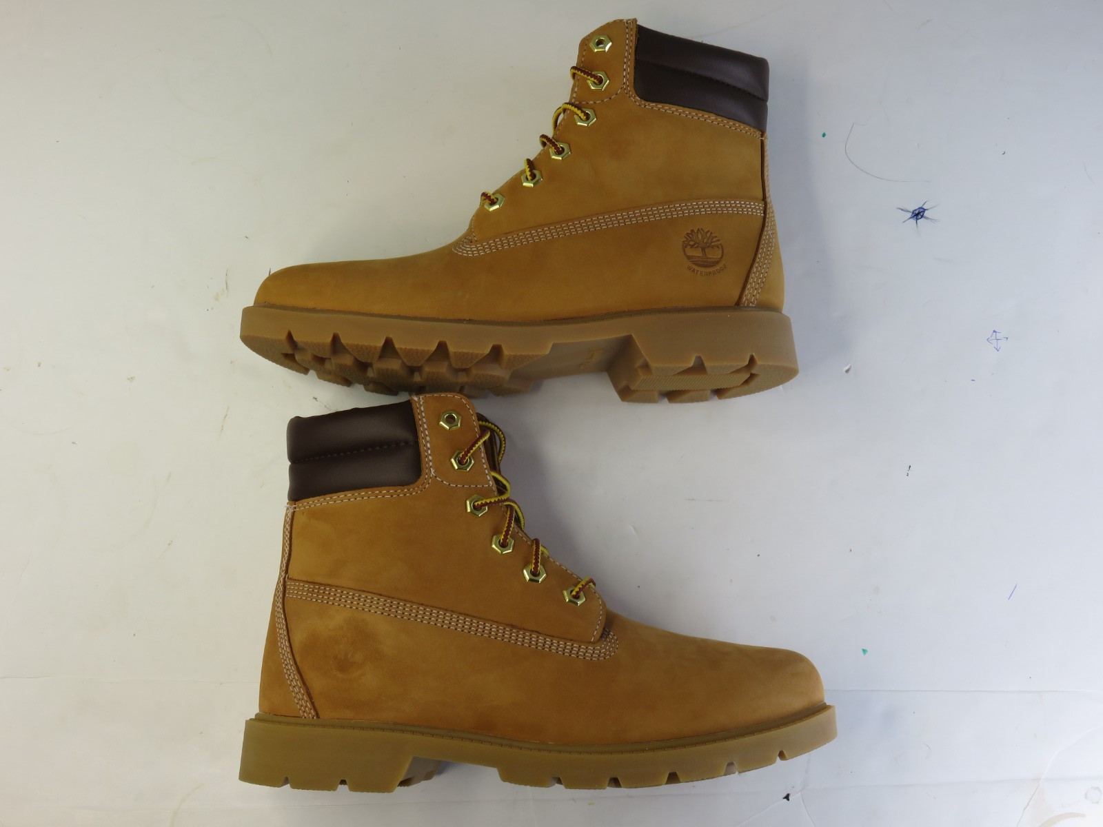 Timberland Linden Woods 6″ Waterproof Boots Wheat Nubuck Women’s Size 8.5