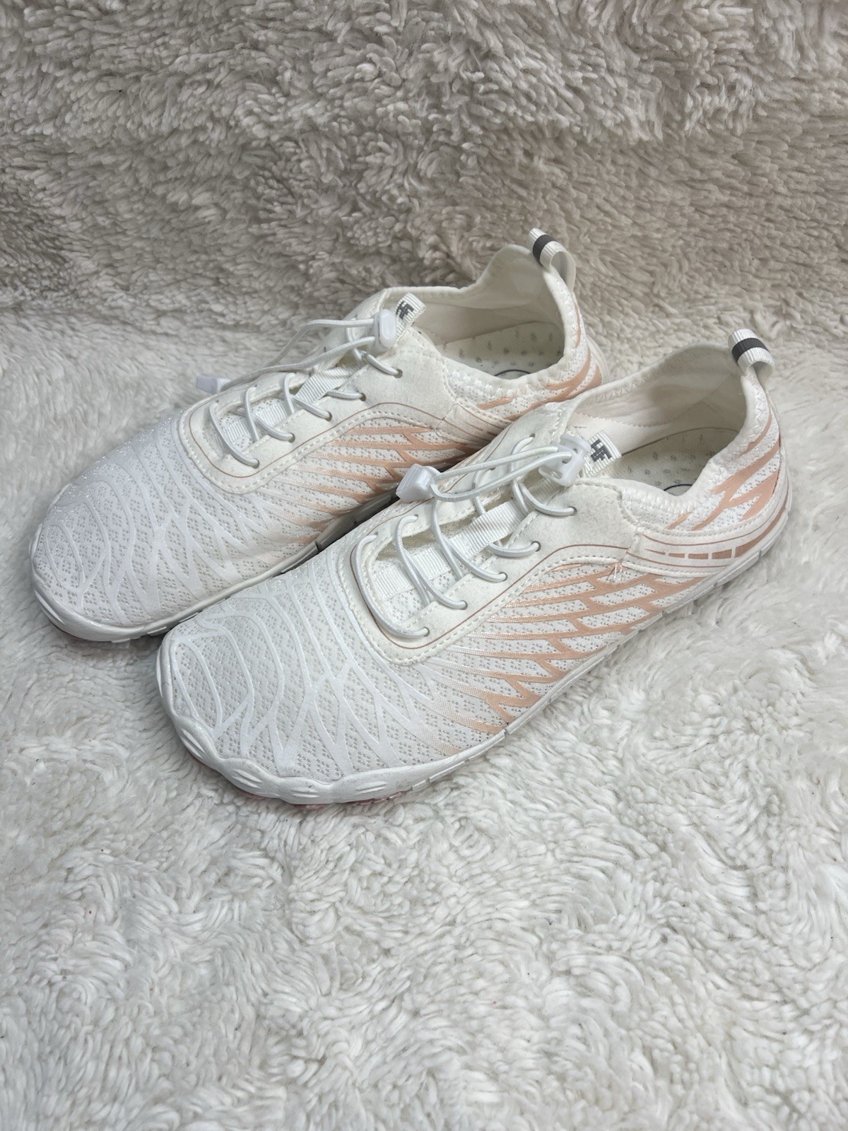 Hike Lorax Pro – Healthy & Non-slip Barefoot Shoes (Unisex) 42 White And Pink