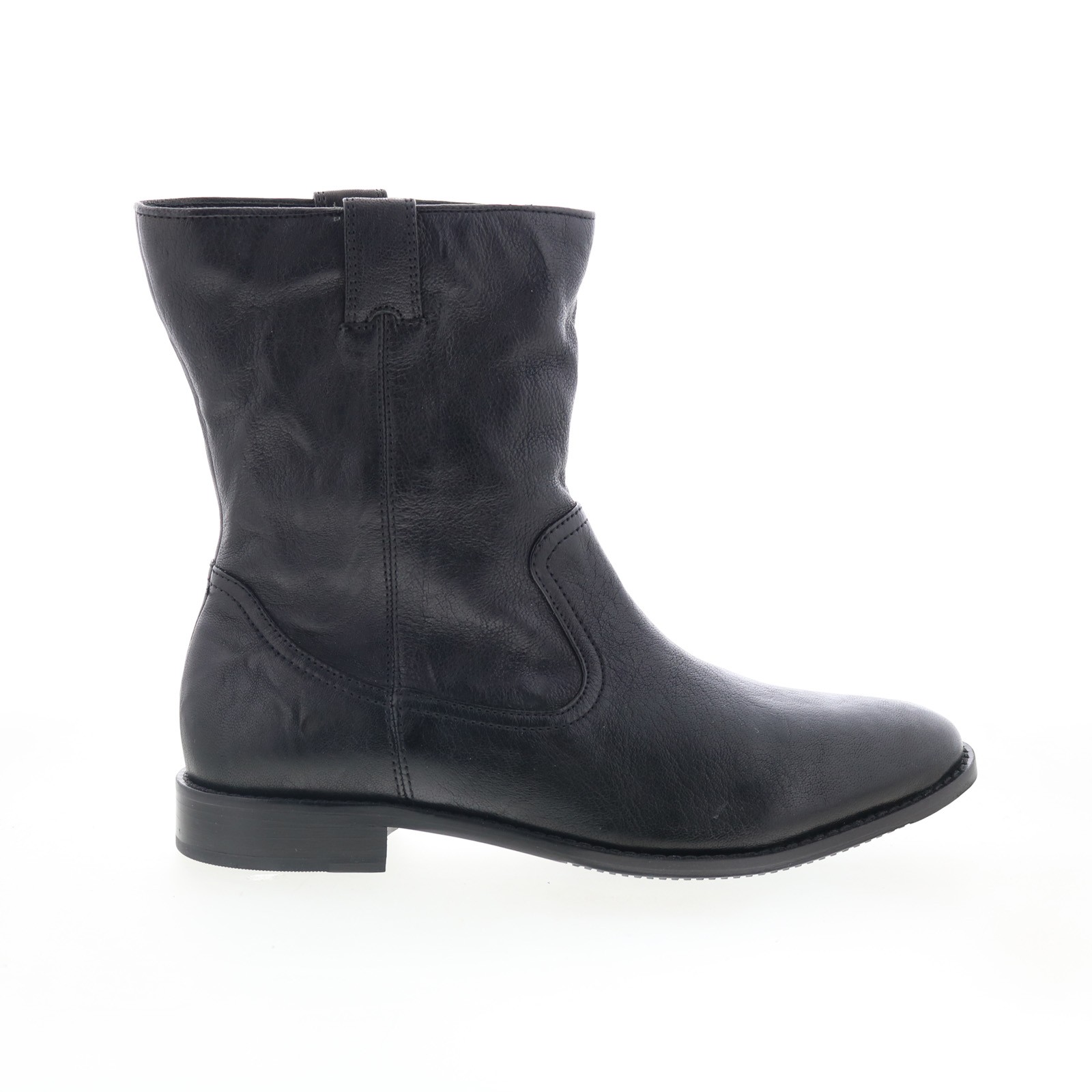 Johnston & Murphy Lenora 78-51871 Womens Black Leather Casual Dress Boots 8.5