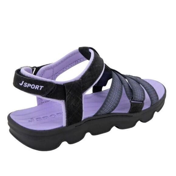 Jsport by Jambu Kaia Ladies’ Strap Sandal Black Size 8 New in Box!