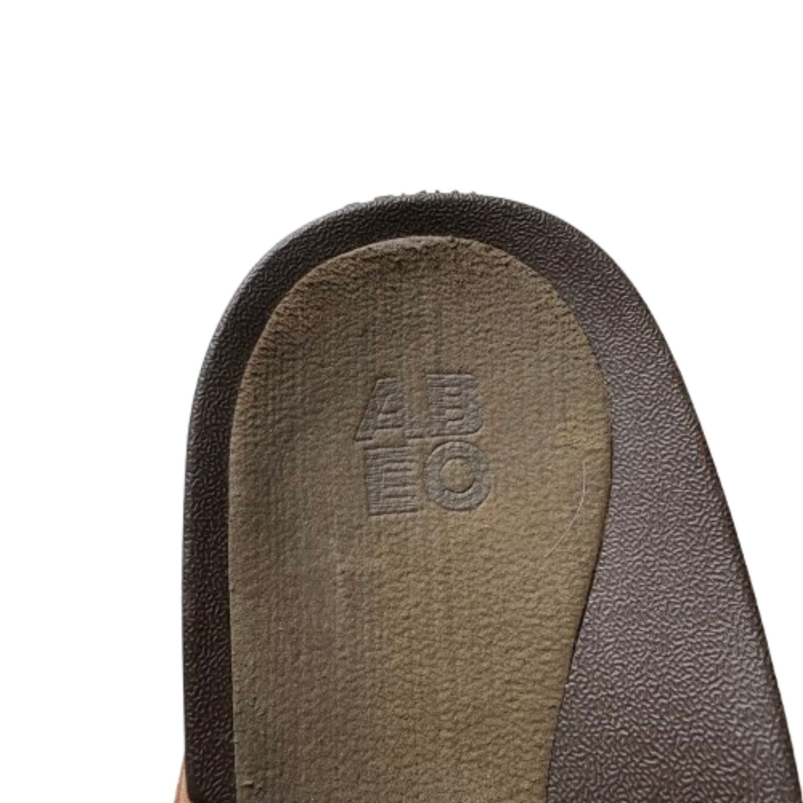 Abeo Balboa W400 Tan Leather Flip Flop Sandals Orthotic Women’s Size 7.5N