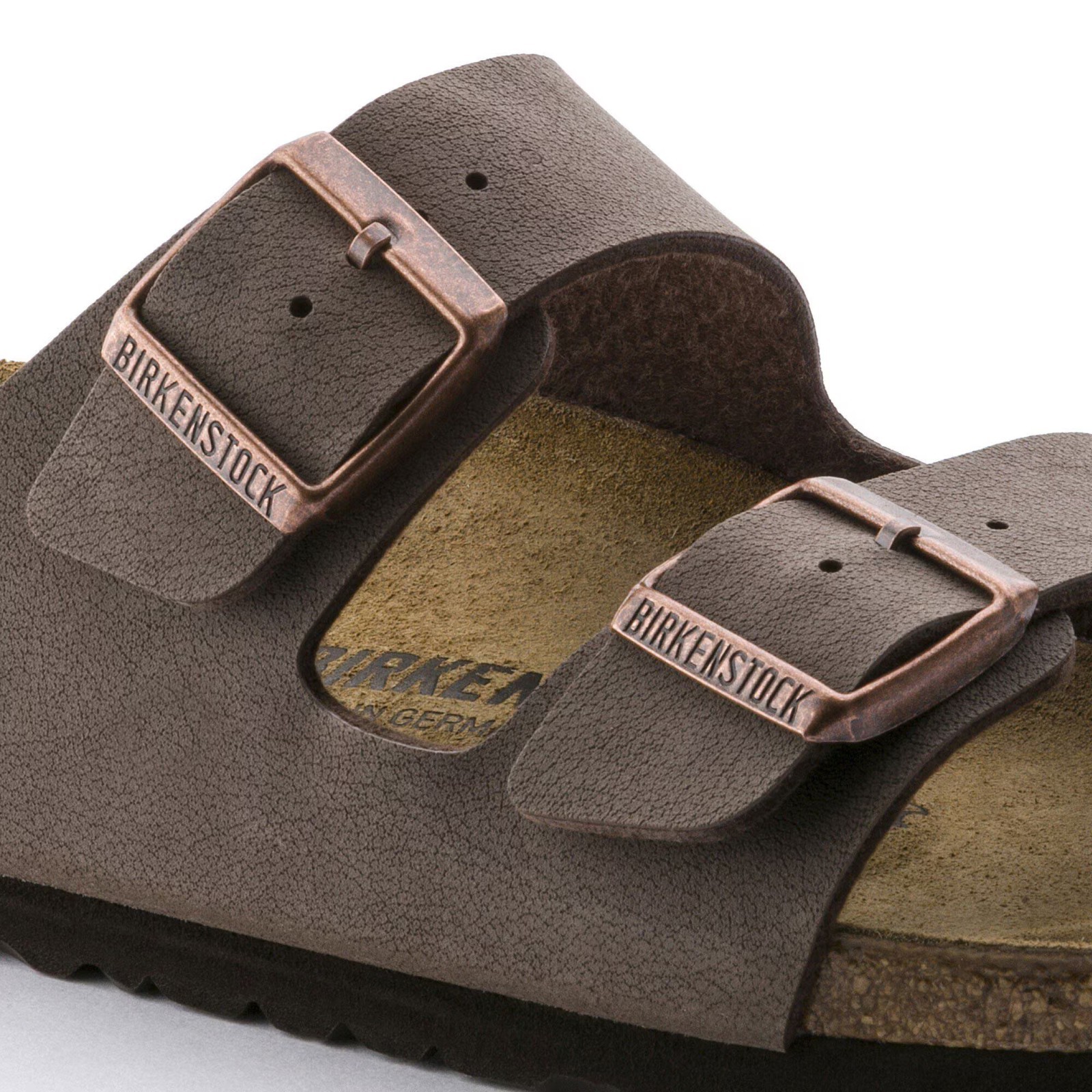 Birkenstock Arizona Birkibuc Sandals – Mocha