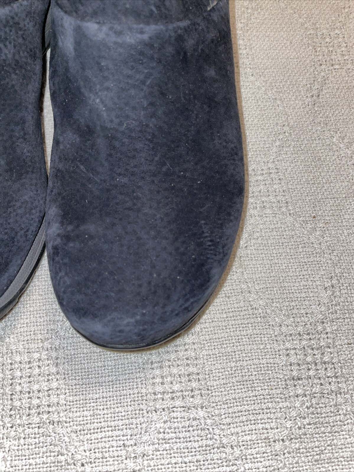 Dansko Womens Casual Mules Size 38 U.S. 7 M Black Suede Leather Workwear Clinic