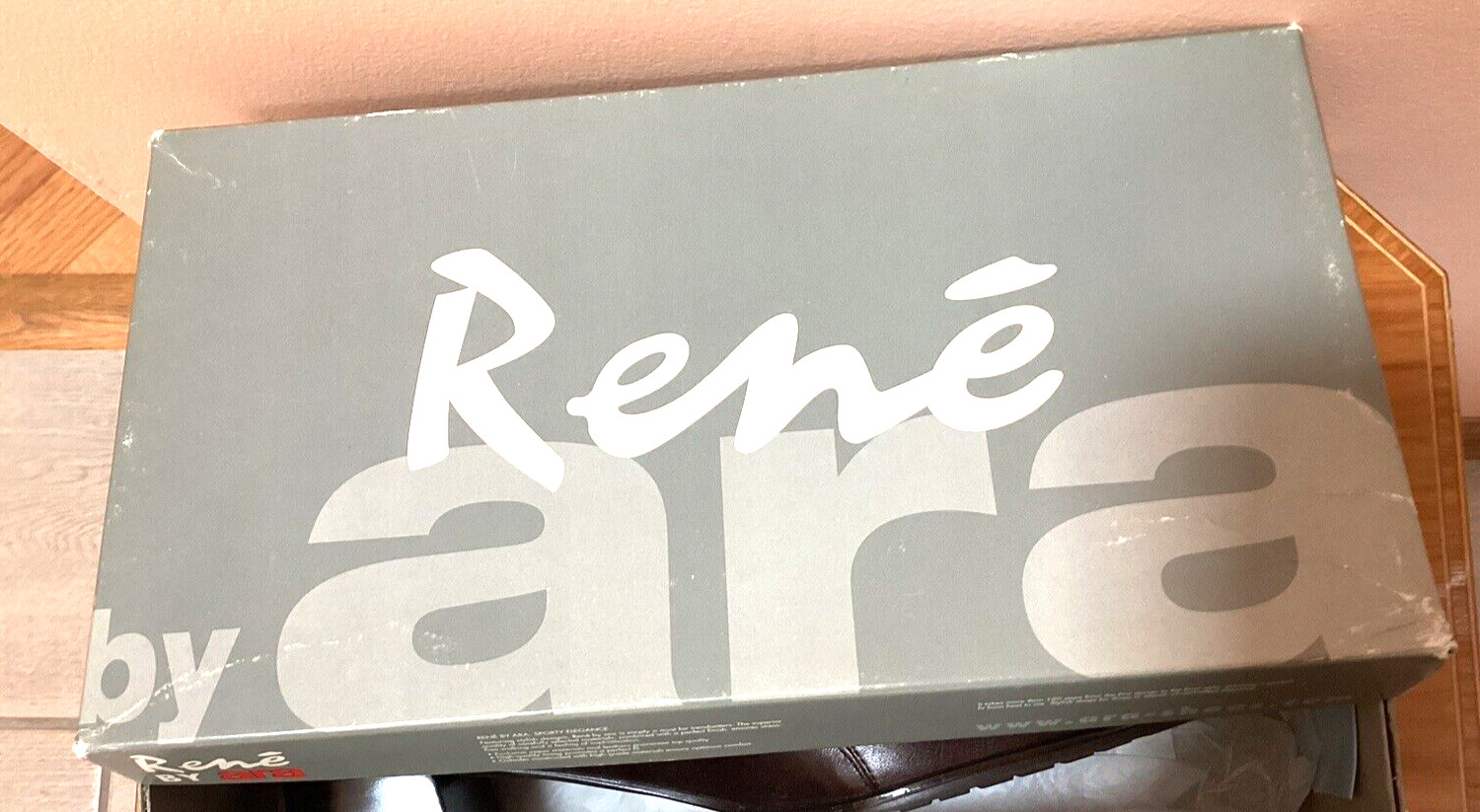 Rene By Ara Brown Leather Low Classic Pump Heel Shoes Size 6.5 – Germany