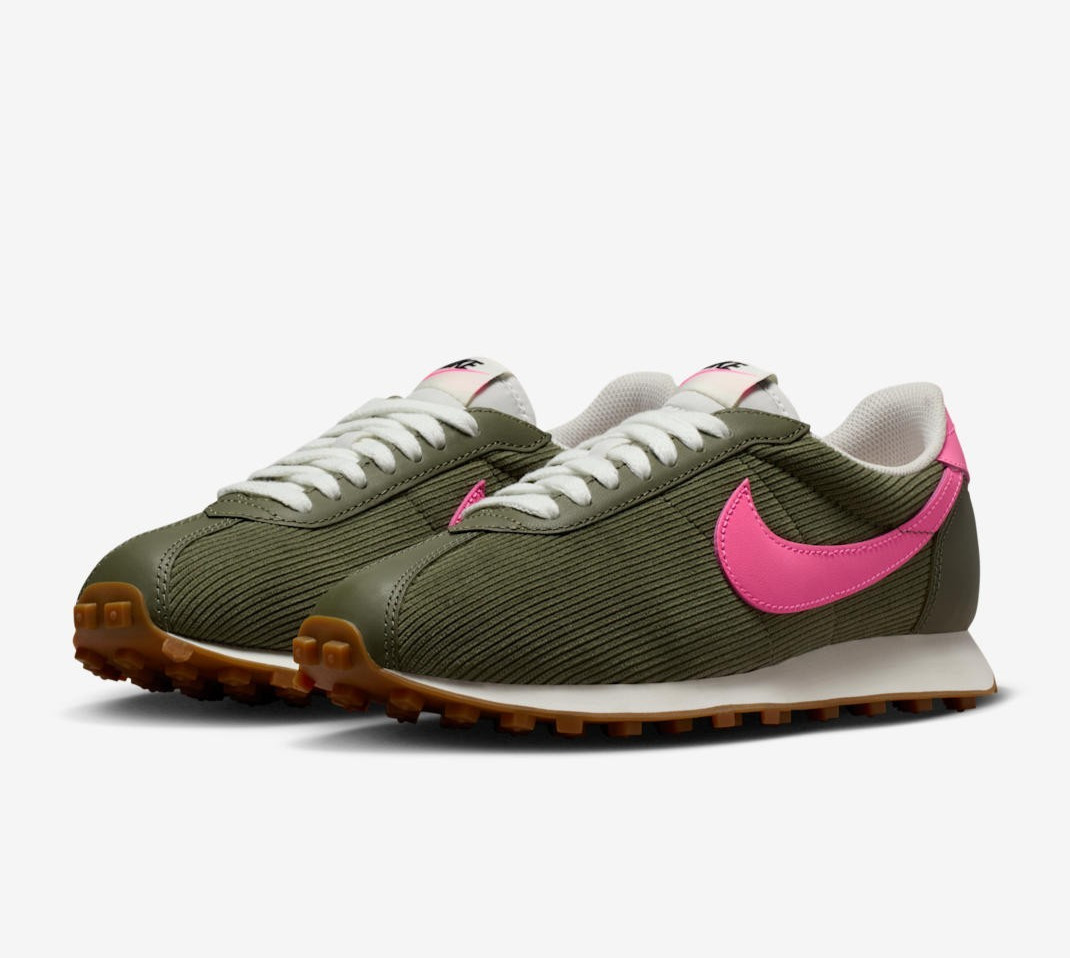 NIKE Women’s LD-1000 IM6035-200 Medium Olive Sail Gum Medium Brown Pink Glow