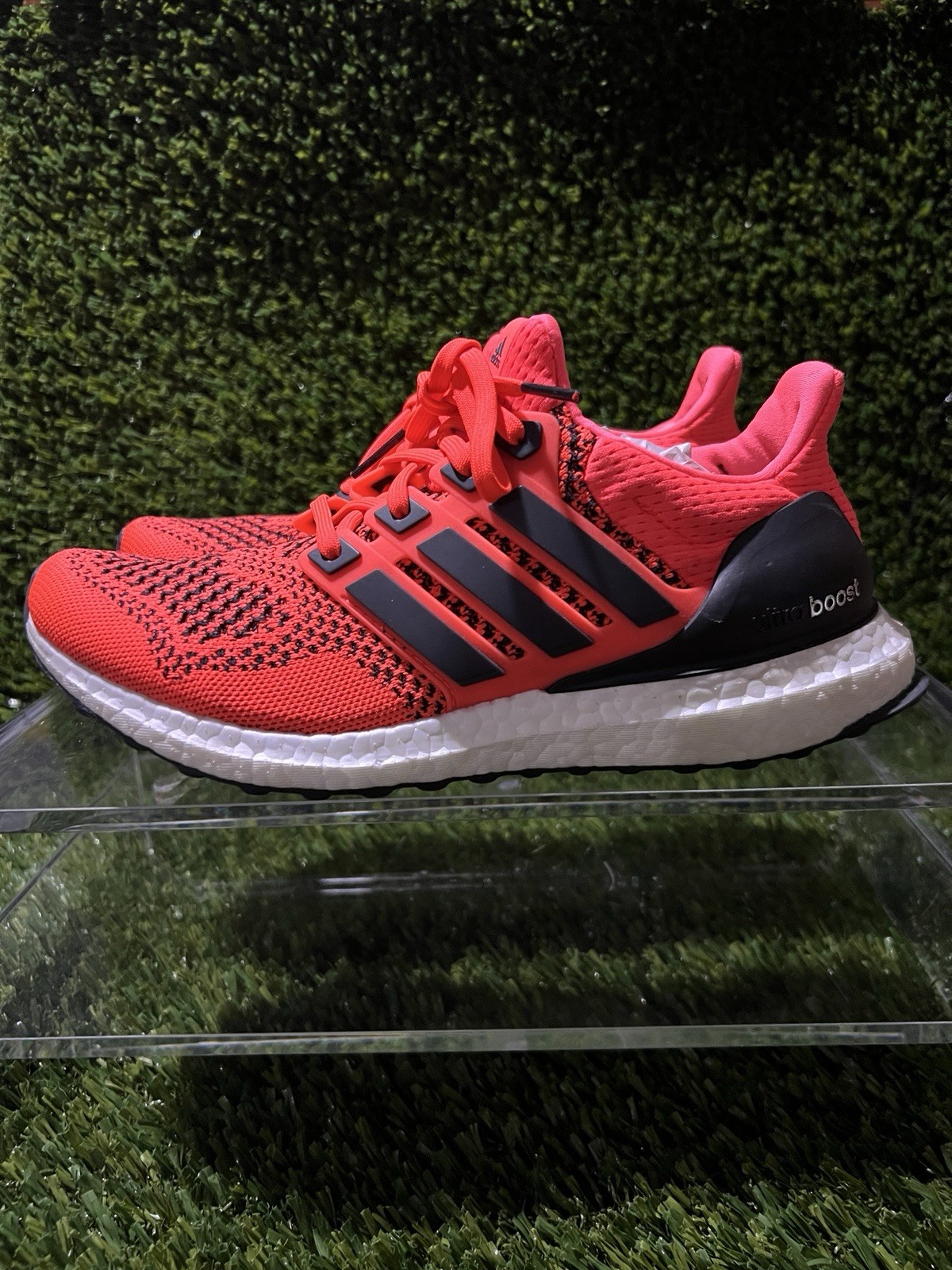 Adidas UltraBoost 1.0 Solar Orange Running Shoes Size 7