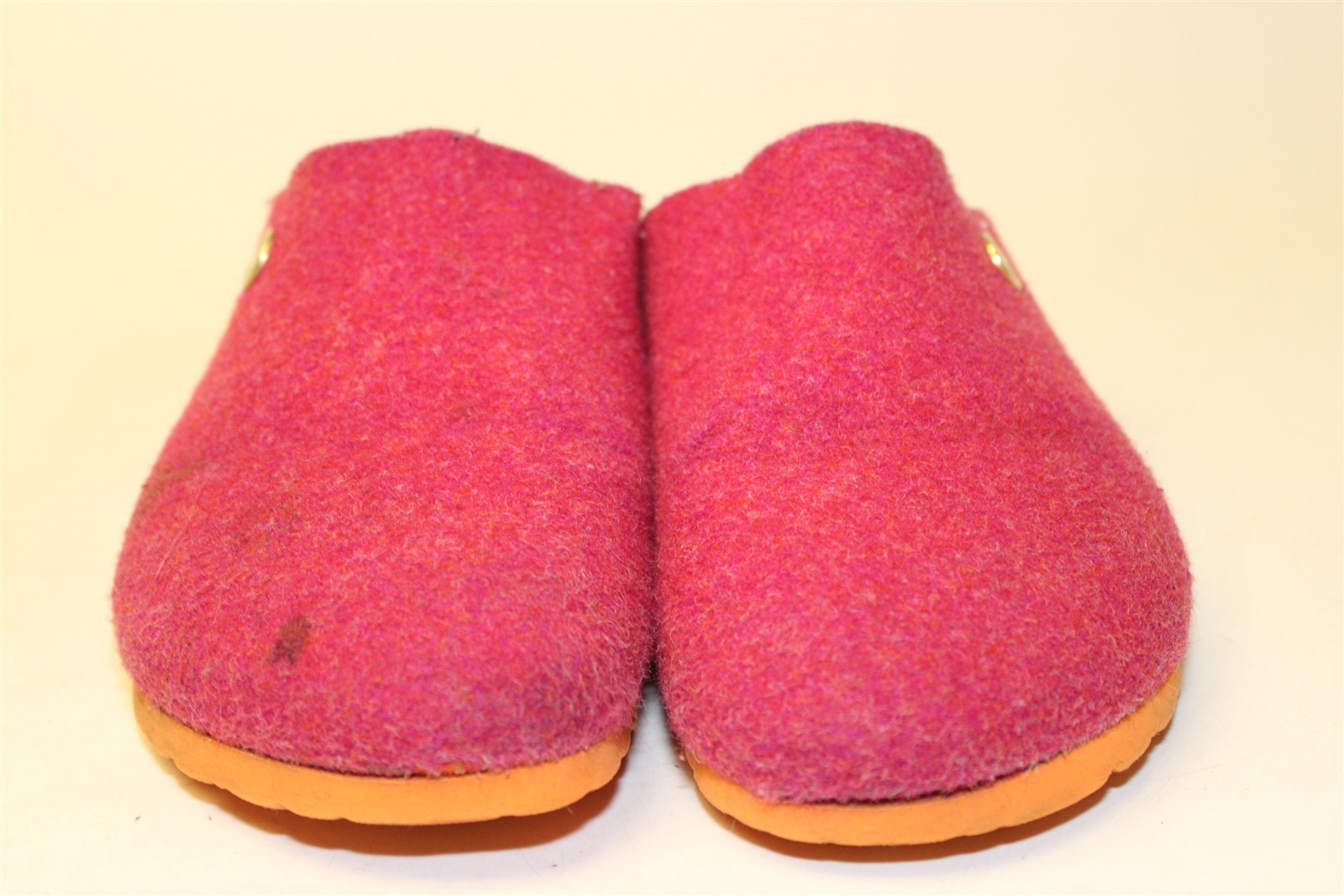 Birkenstock Germany Made Kaprun Happy Fuschia Womens US 6 EUR 37 Wool Felt Clogs