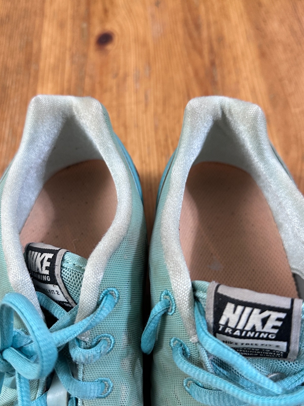 Nike Free Fit 2 Sneaker Running Mint Green Training size 8