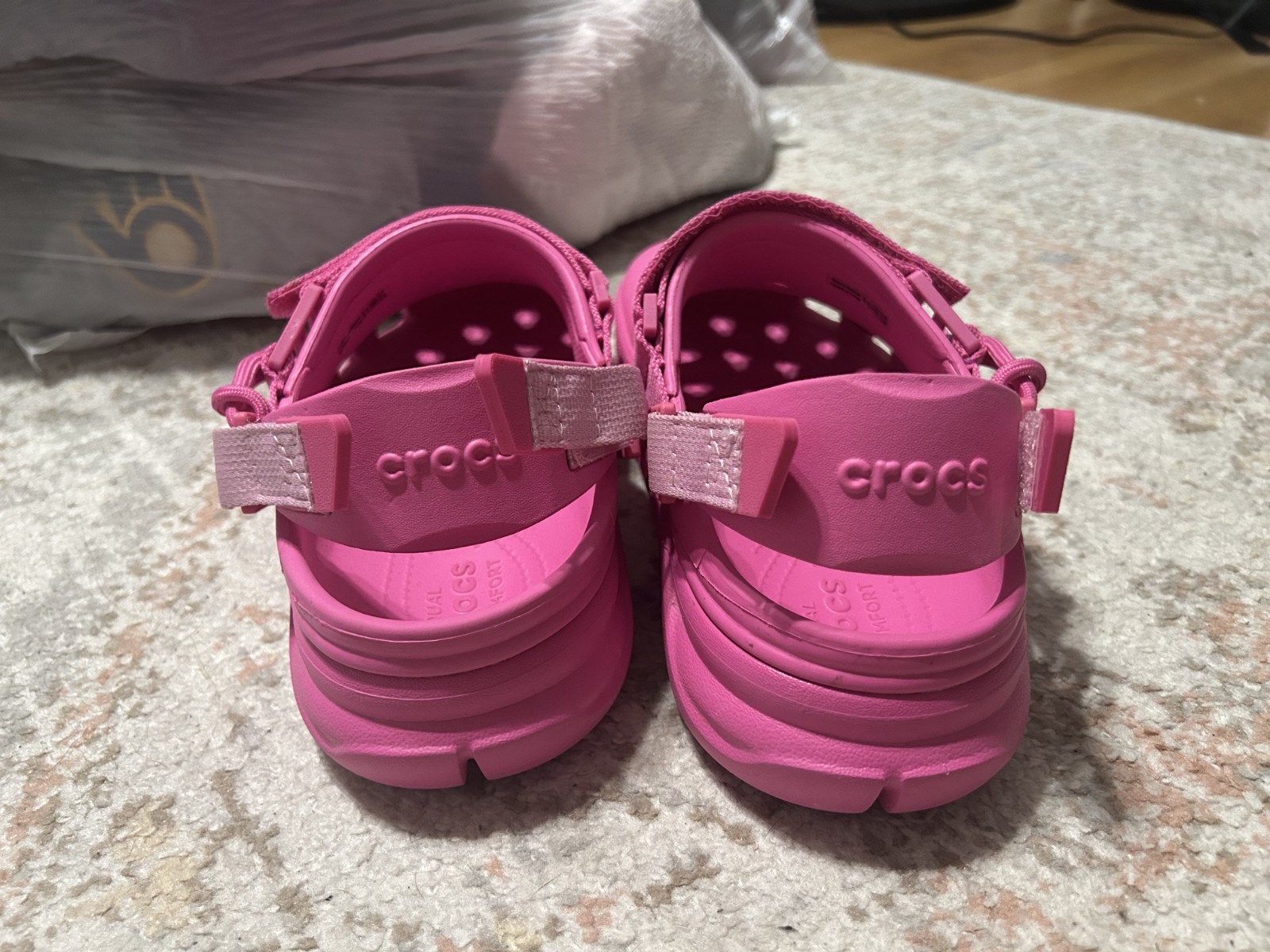 Crocs x Post Malone Duet Max Clog II Pink Limited Edition Clogs W9/M7 NWT