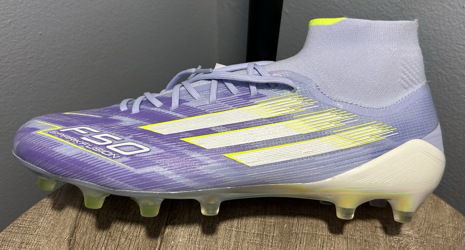 Adidas F50 Sparkfusion Elite FG AG Mid Radiant Blaze Pack W Size 10
