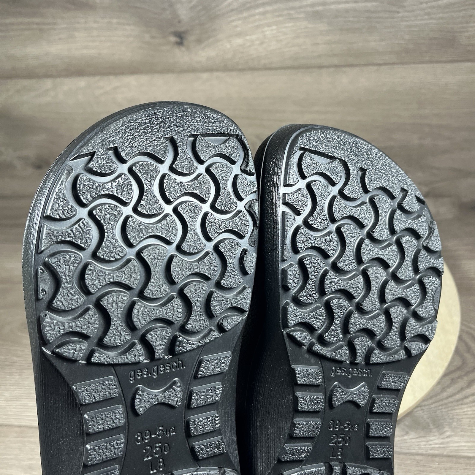 Birkenstock Profi Birki Slip On Work Clog Black Germany Womens Size US 8 EU 39