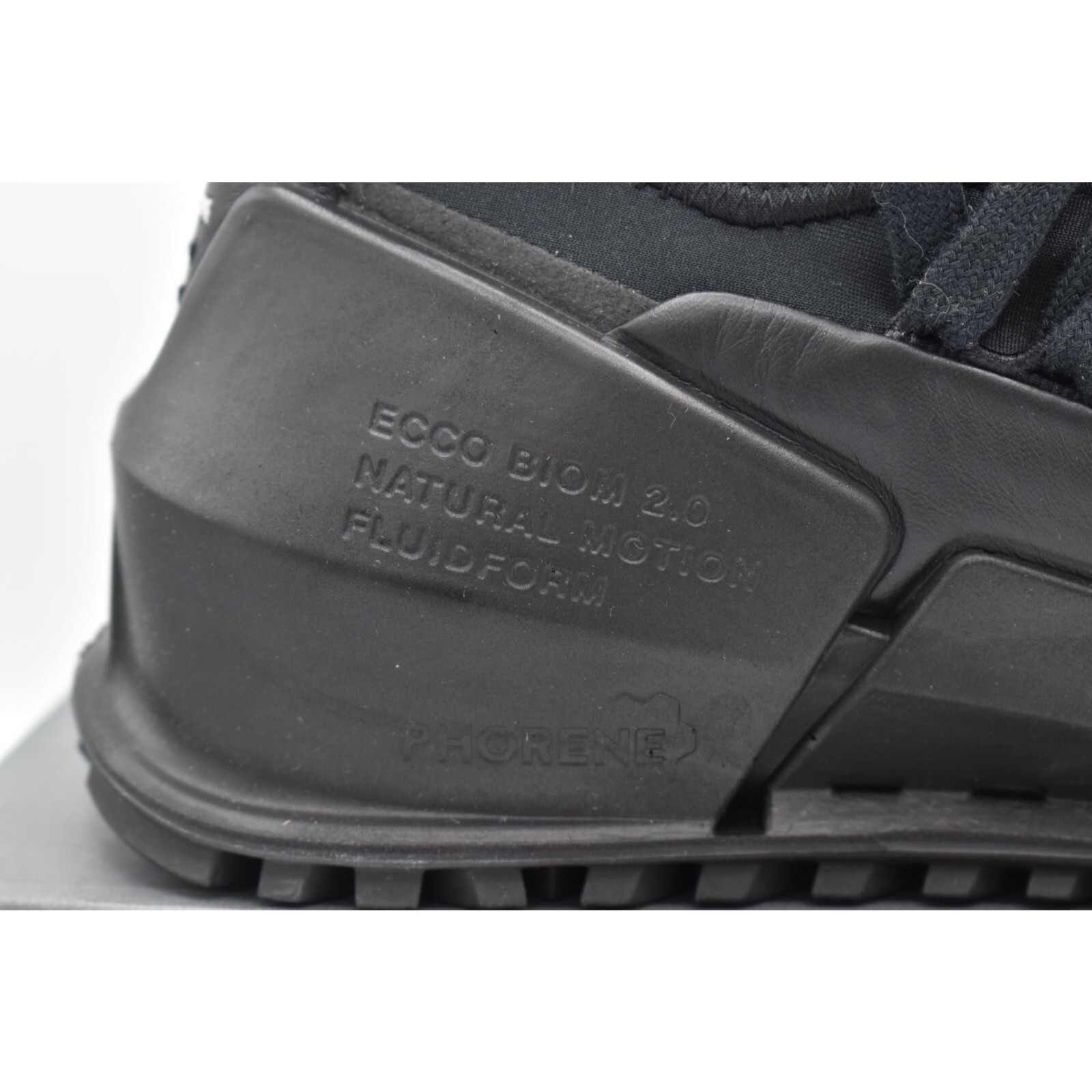 ECCO Womens Size EU 41 US 10-10.5 BIOM 2.0 Low Tex Textile Black Running Shoes