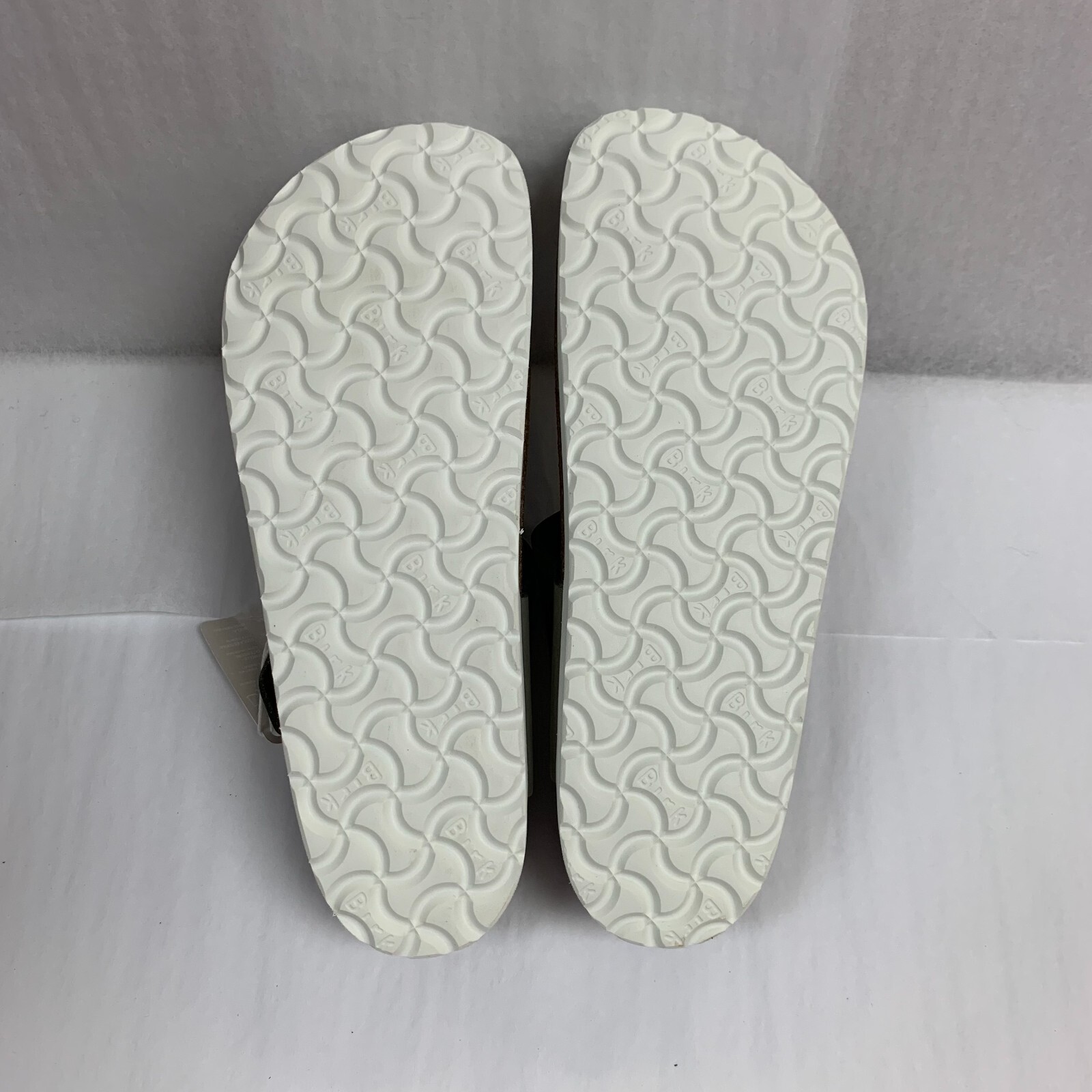 Birkenstock New w/ Box Gizeh Platform PAP Dove Gray Nubuck Leather R Select Size