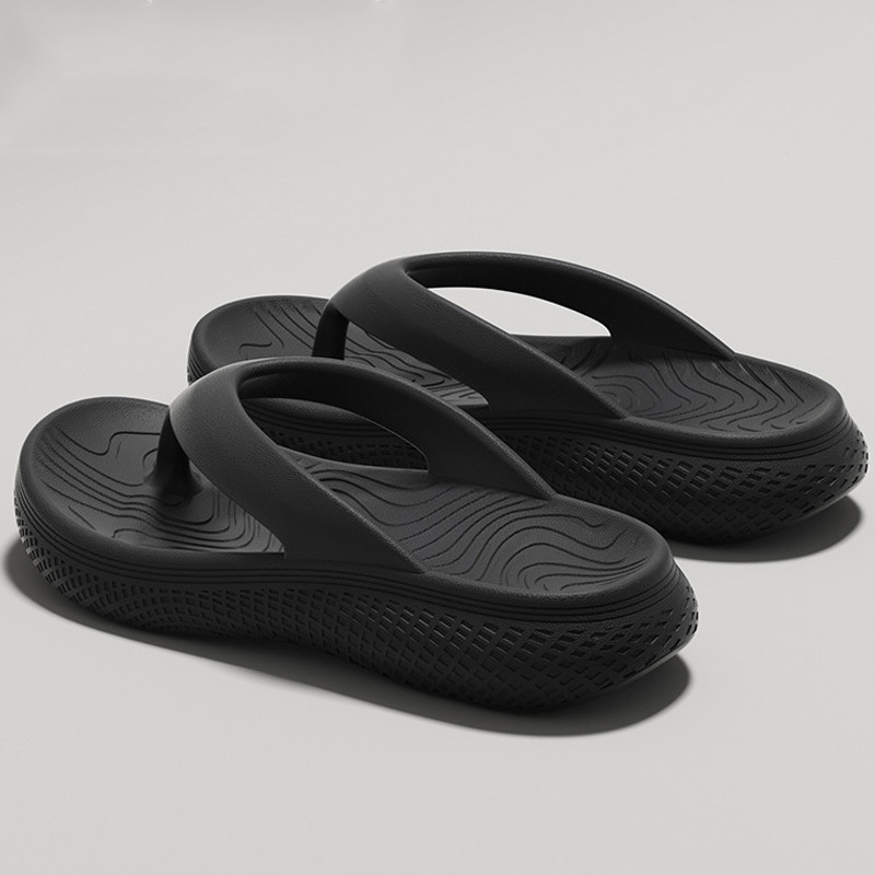 Big Size Flip Flops Men Women Non-Slip Beach Slides Summer Indoor Sandals