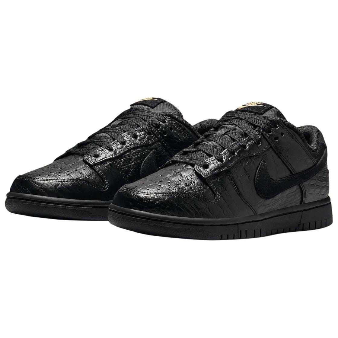 Nike Dunk Classic And Versatile Low top Skateboard Shoes Women’s Black HV4388-00