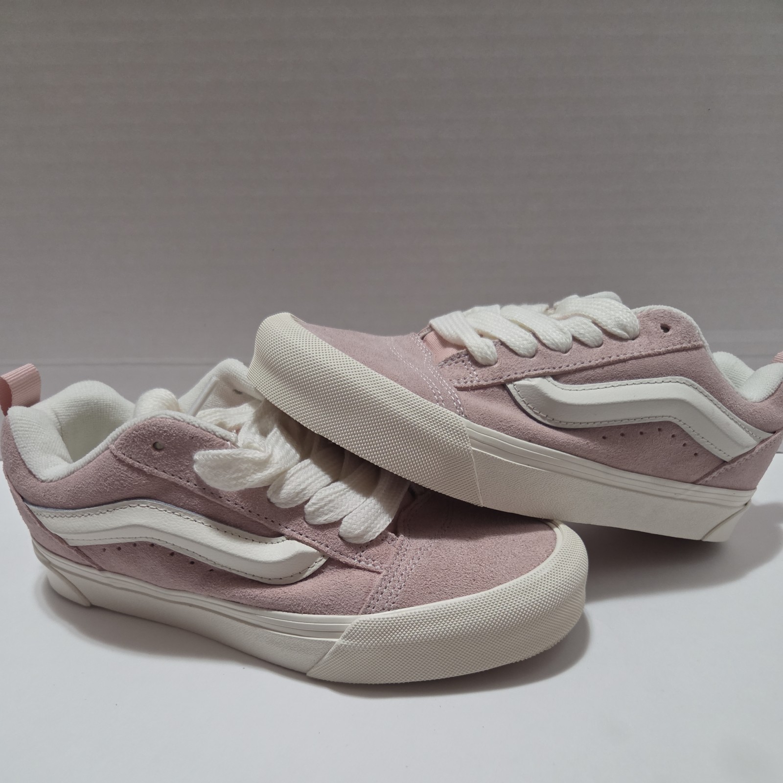 VANS KNU SKOOL Sepia Rose Size 4.5 Y / 6 W VN000D2203N NEW Off The Wall Shoes