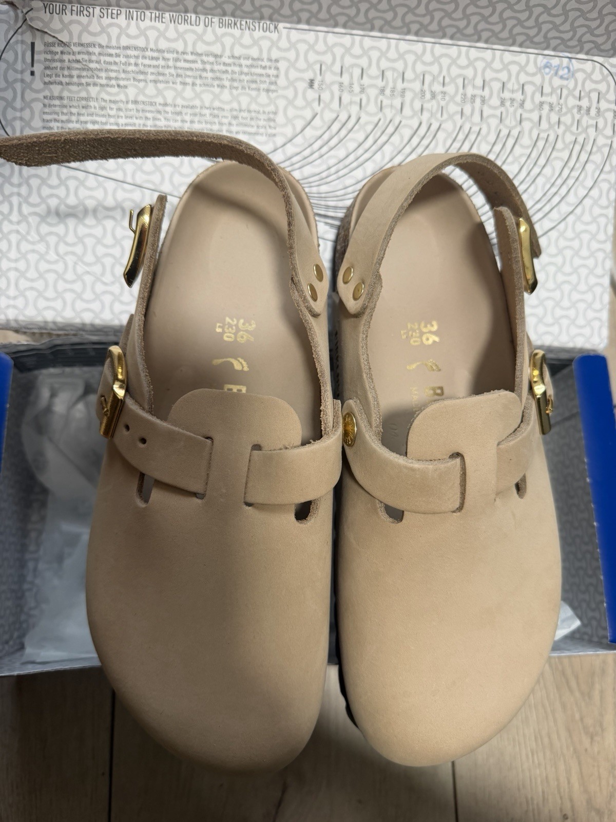 Birkenstock Tokio II Sandcastle 1029496 narrow clog sandal like boston taupe 36