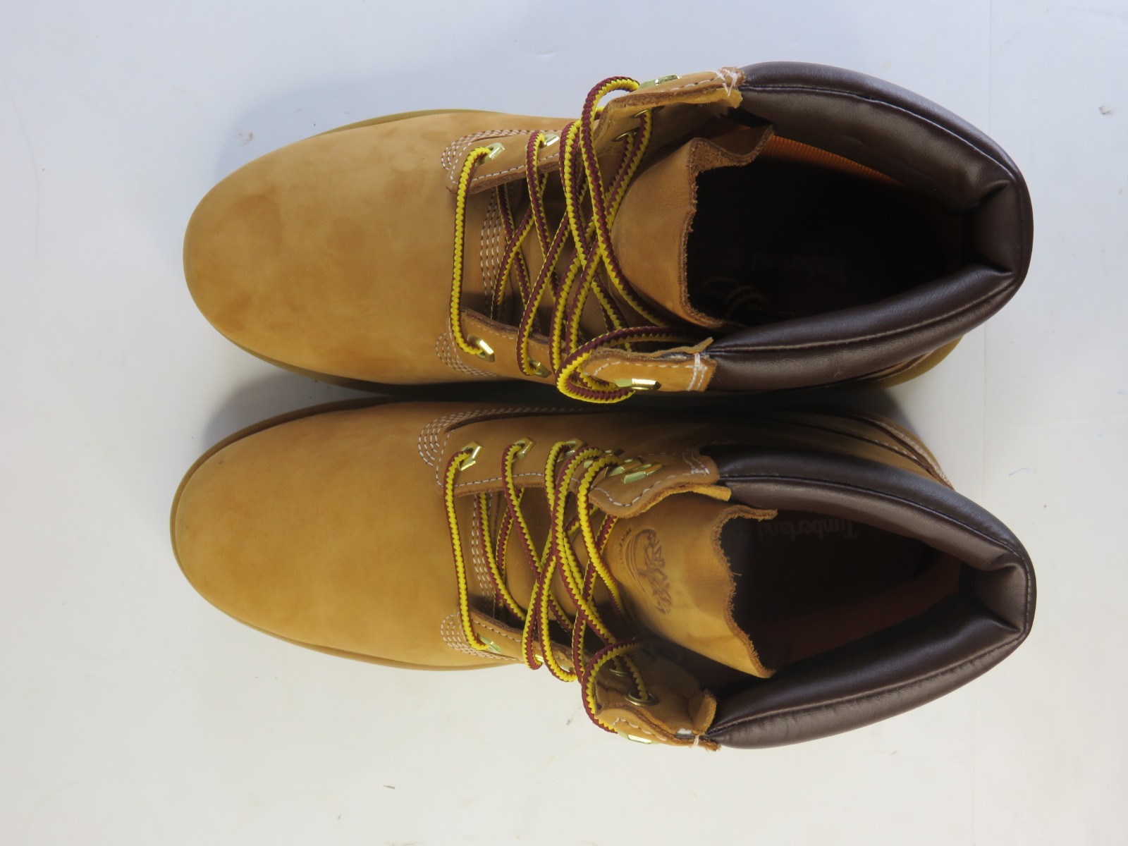 Timberland Linden Woods 6″ Waterproof Boots Wheat Nubuck Women’s Size 8.5