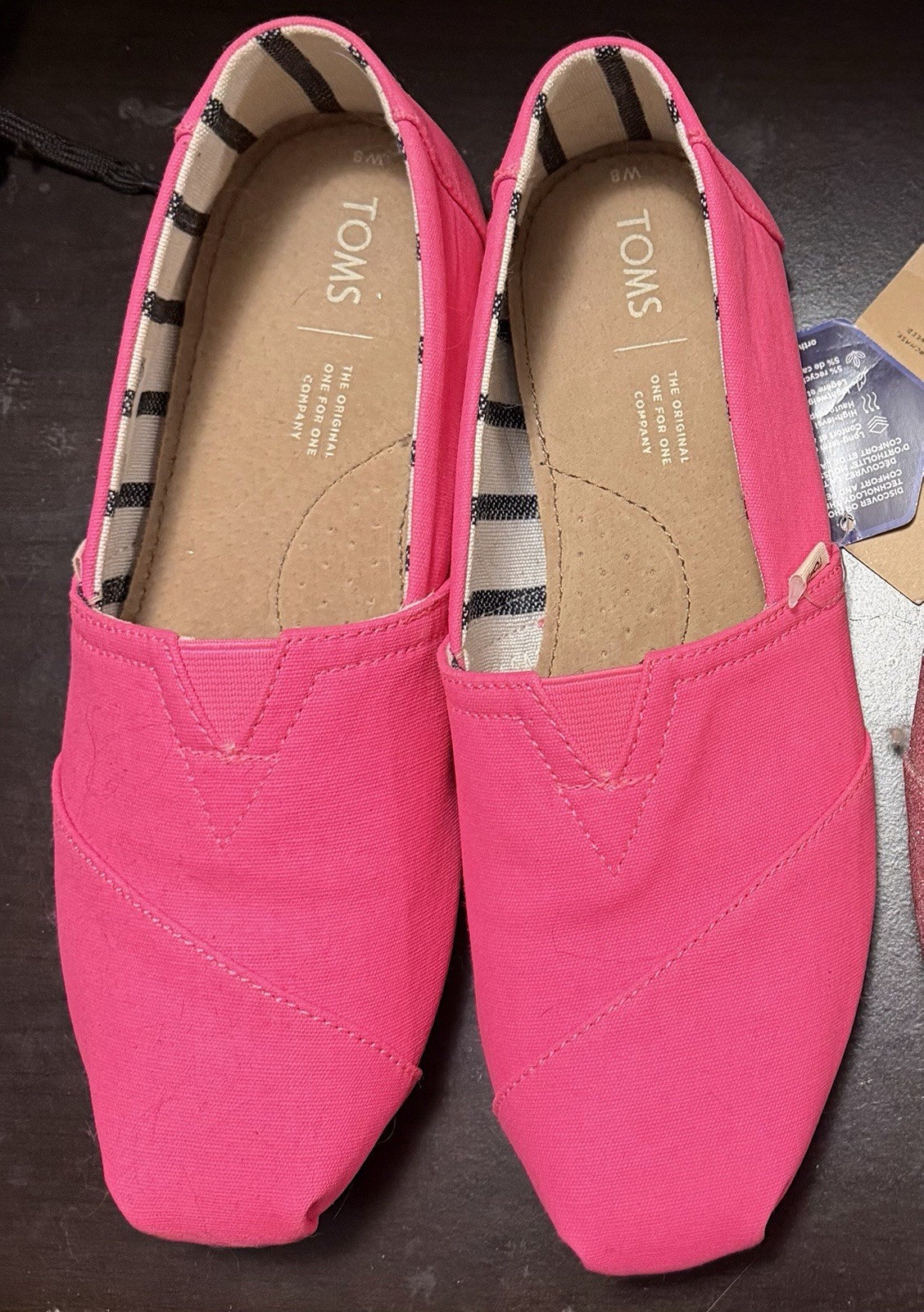 Neon Pink Tom’s