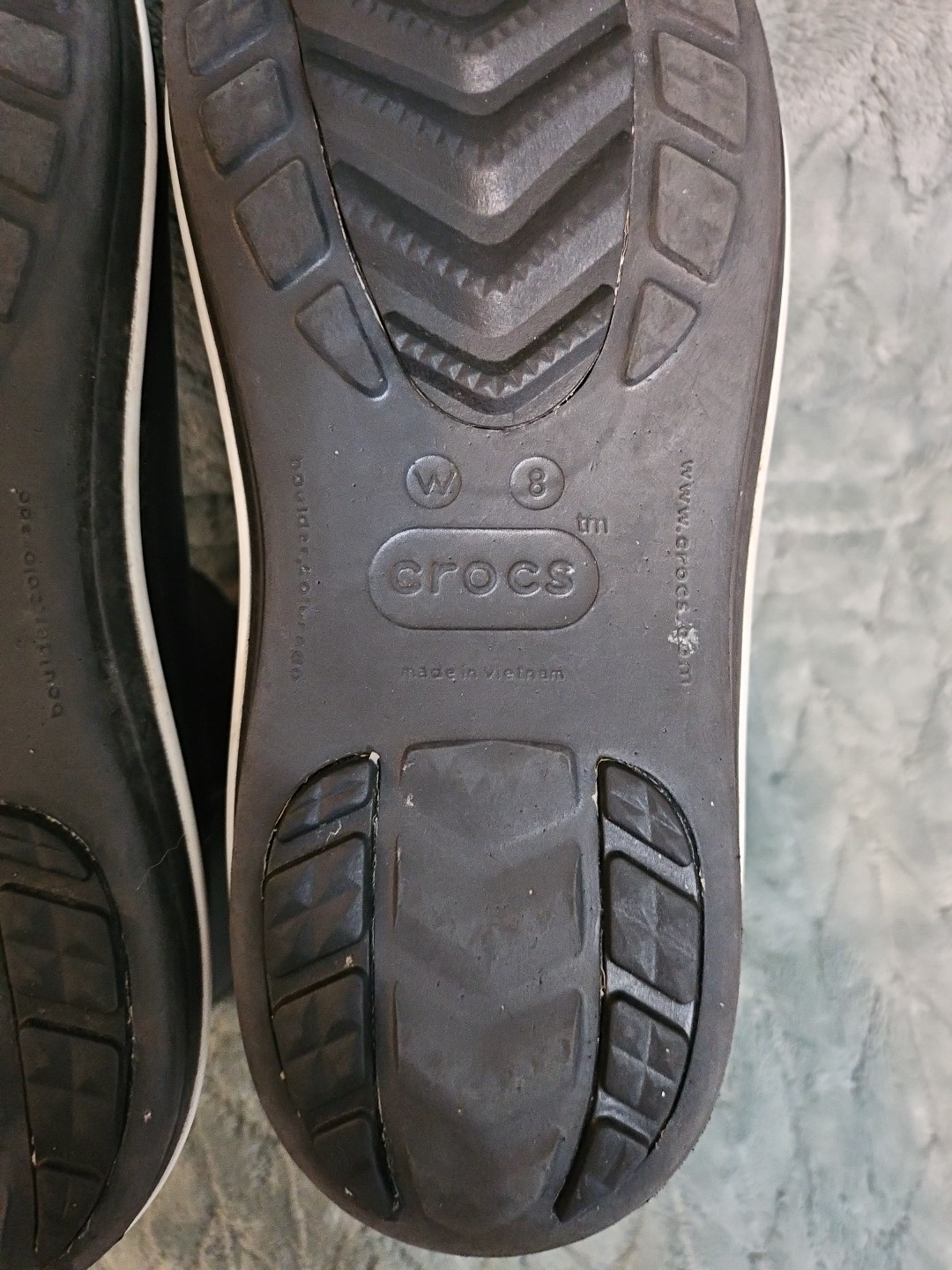 Crocs Jaunt Shorty Women’s Rain Boots Mud Black Rubber Waterproof Size 8