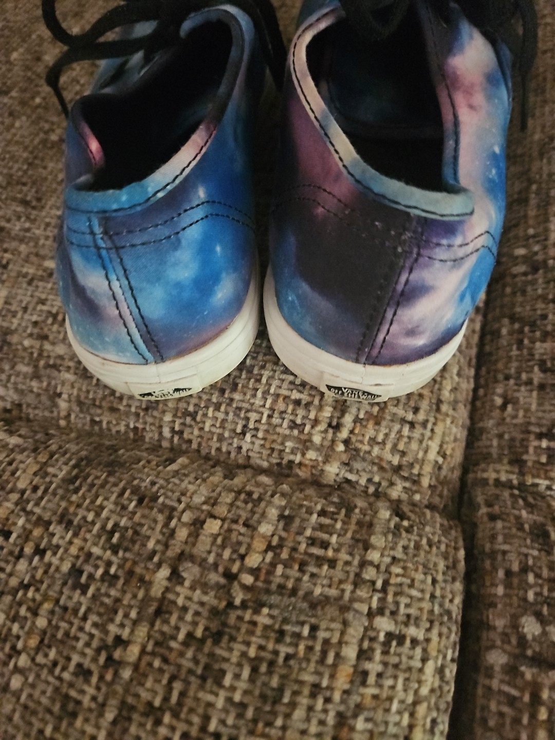 VANS Unisex Space Night Sky Tie-Dye Tennis Shoes Sz 7 Womens /Men’s Sz 5