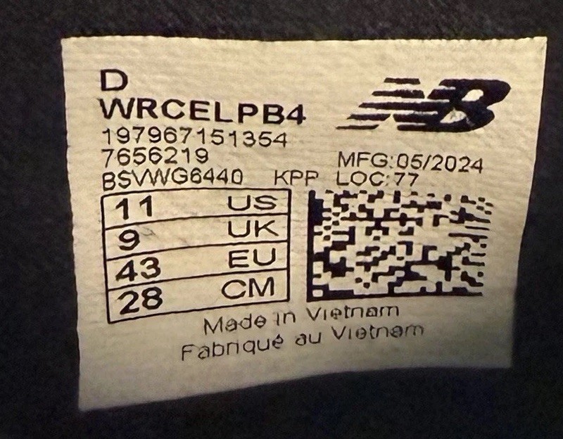 New Balance PaperBoy Paris x FuelCell SuperComp Elite 9.5 M/11 W Wide