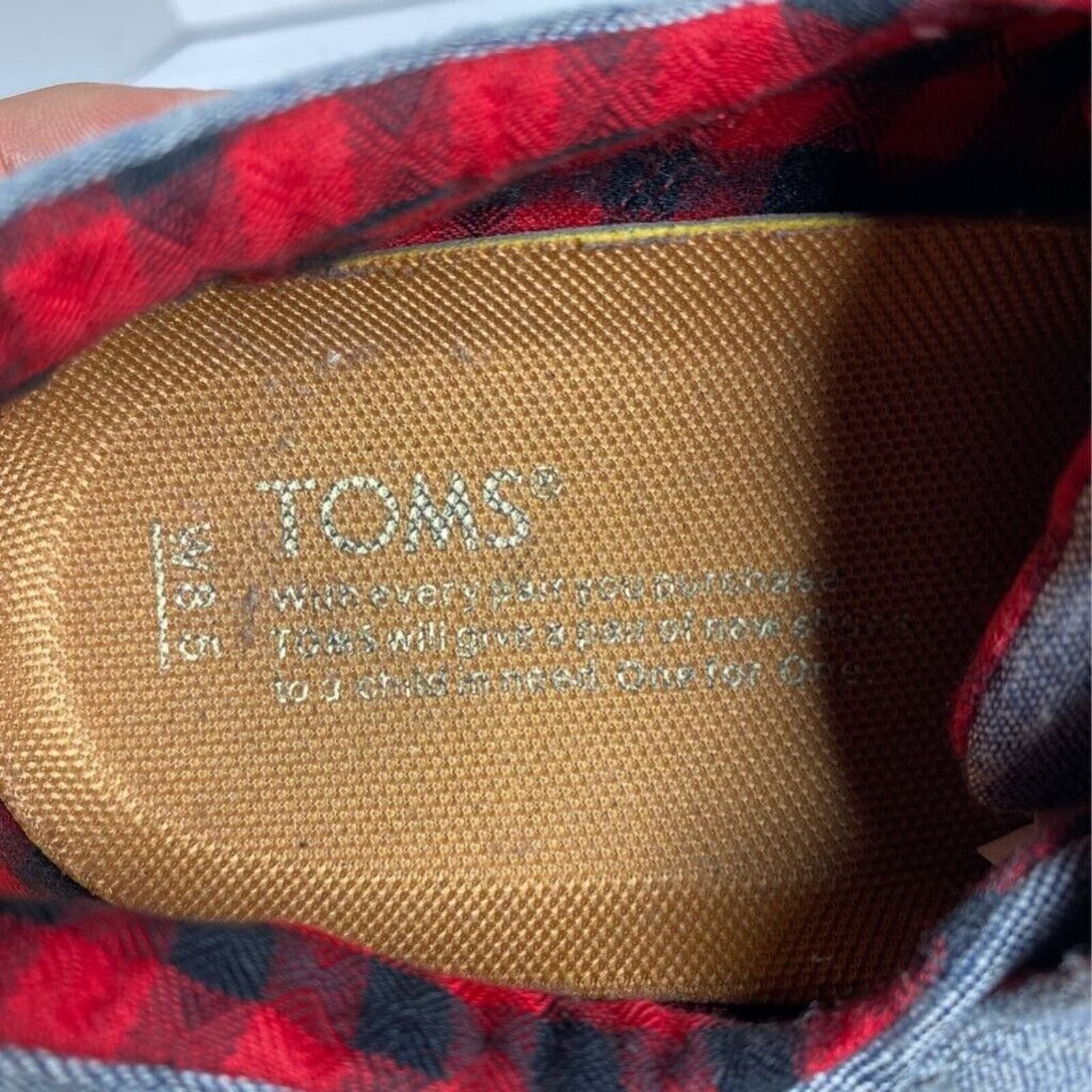 Toms Womens Del Rey Sneakers Blue Chambray 10008891 Low Top Lace Up Shoes 8.5 M