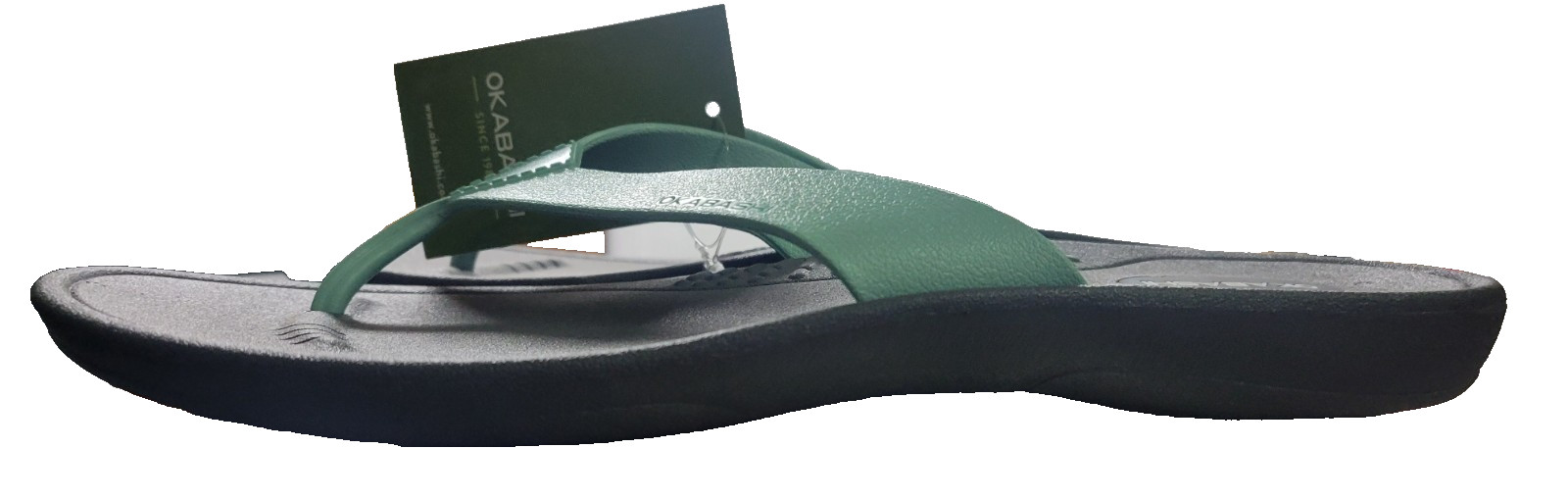 Okabashi Breeze Women’s Flip Flops – Slate/Sea Foam size M/L
