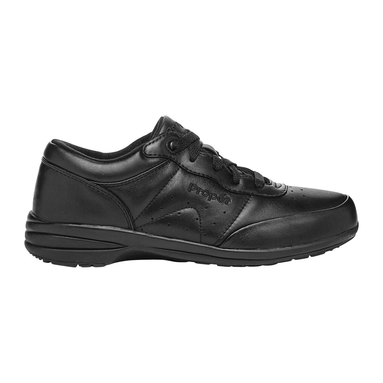 Propet W3840SR Black Washable Walker Slip Resistant Women’s size 7.5 WIDE