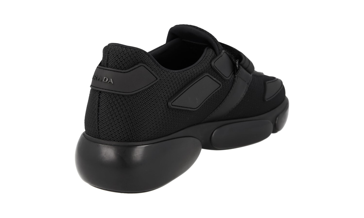 PRADA Bike Cloudbust Sneakers – 1E293I – Solid Black – NEW – US 6.5 EU 36,5