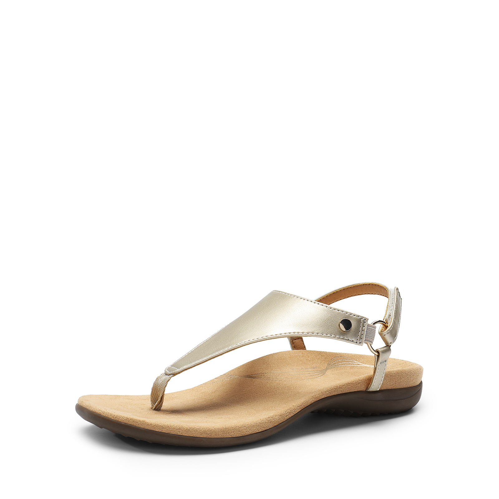 Women Flat Sandals Arch Support Soft Cushion Summer T-Strap Thong Sandals