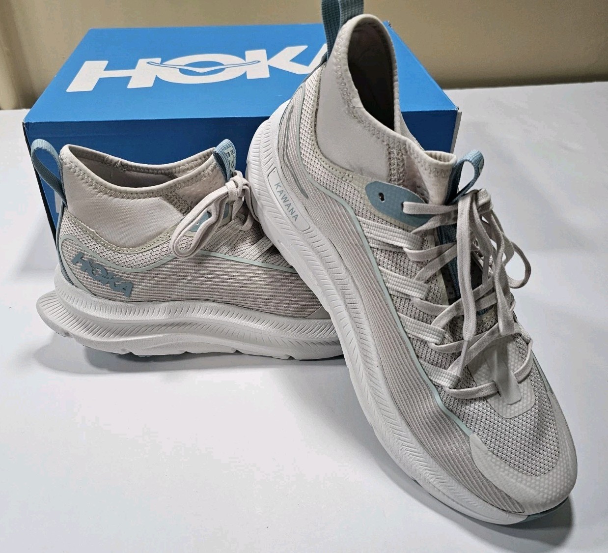 Hoka Kawana Mid 1169290-SCW Stucco White Sneaker Women’s Size 10B – BNIB