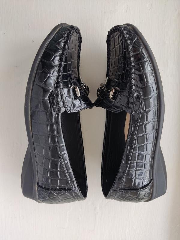 Women Carvela loafers black synthetic leather 36.5