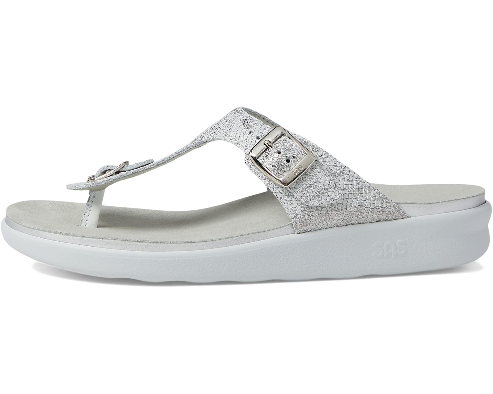 SAS Women’s Sanibel Comfort Thong Sandal Plata