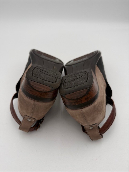 NAOT Slip-On Leather ankle booties Shoes – Black and Brown women 37 casual Y2K
