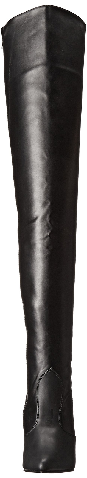 Pleaser Women’s Seduce-3000 Thigh High Boot Black matte black size 7
