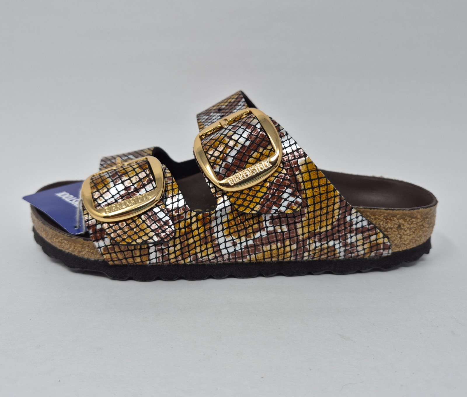 Birkenstock Women’s EU 36 = US 5 Arizona Big Buckle Python Narrow Sandals READ