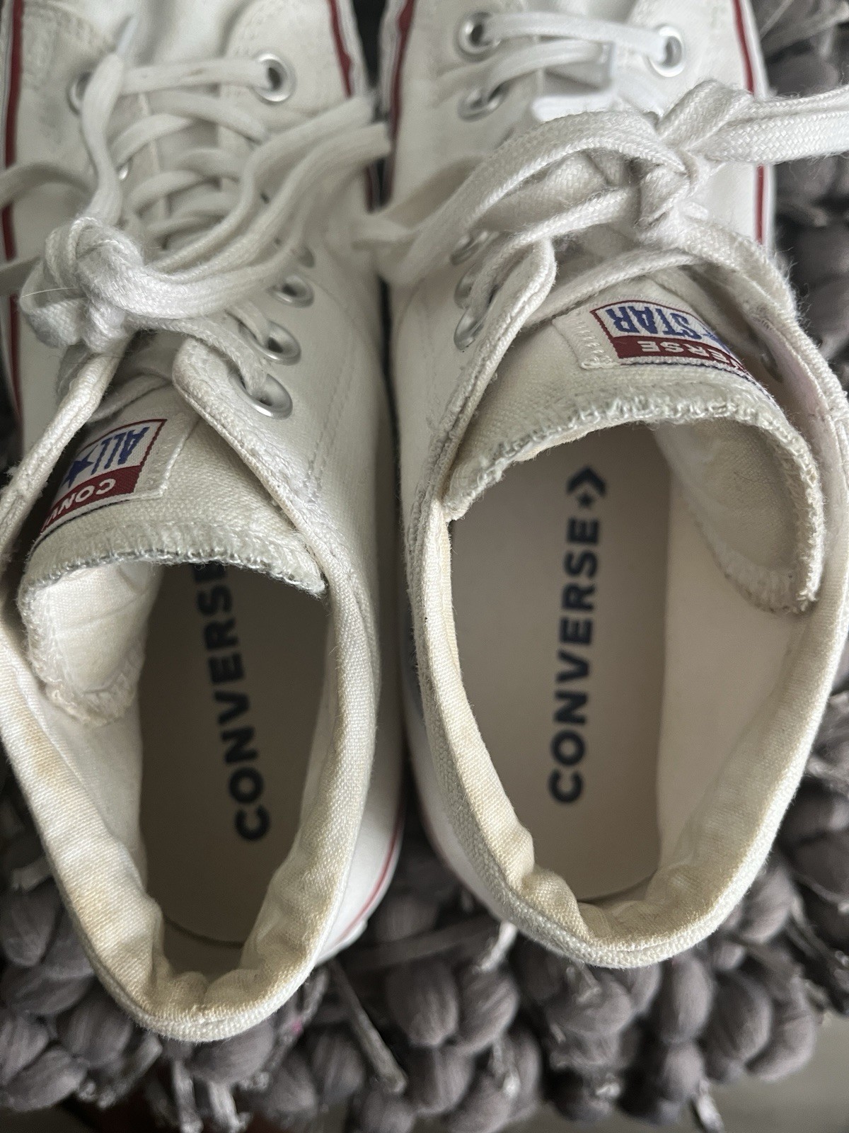Converse All Star Chuck Taylor Madison Mid Triple White Lace 563511F Sneakers 10