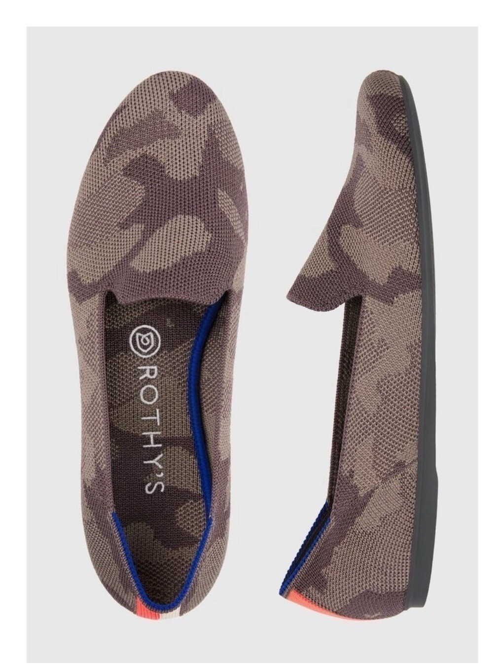 Rothy’s Mink Camo Loafers-not Available On Rothy’s Website Anymore