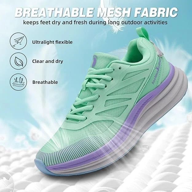 Women’s Ortho Comfoot Orthopedic Running Shoes W2-Lake Blue – Size 37 / 7 – NIB