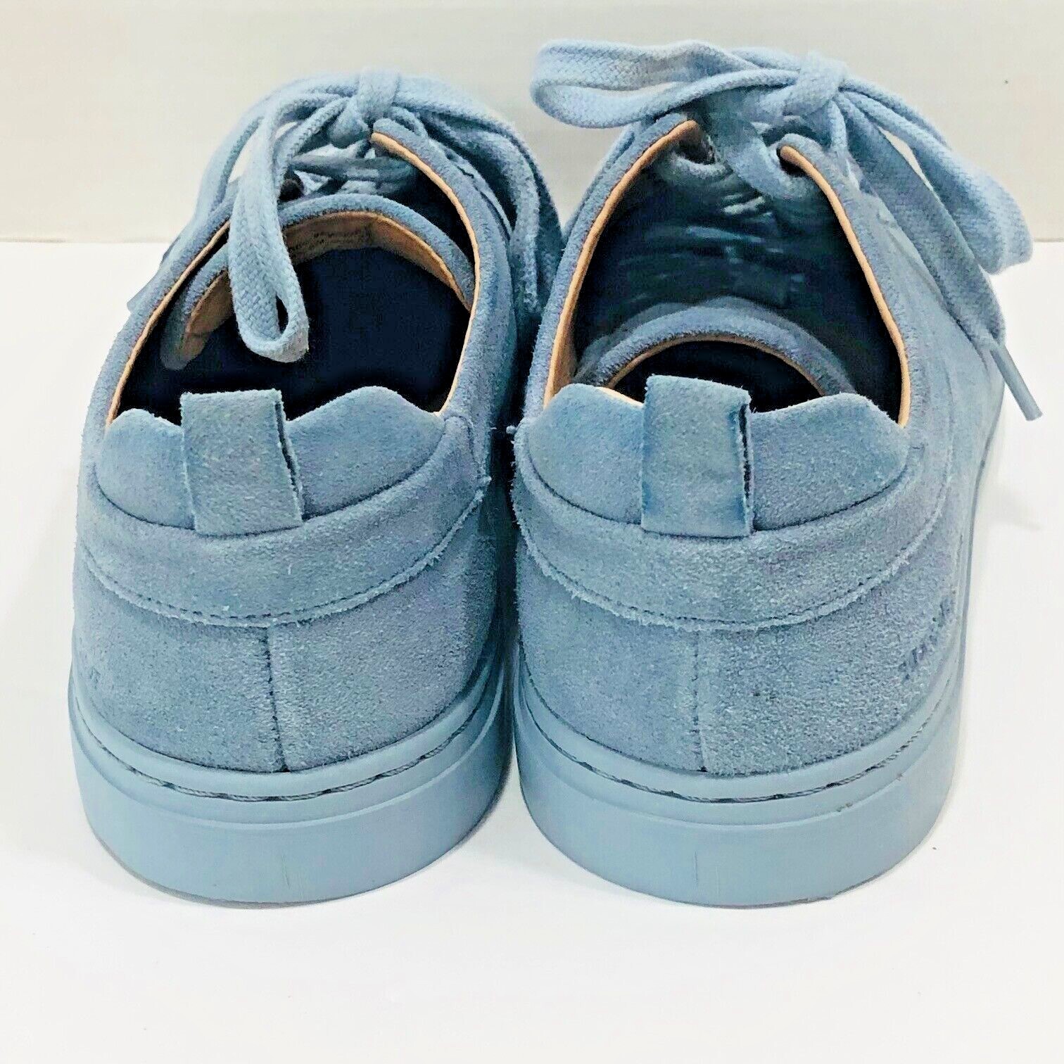 206 Collective Womens Sneakers Lemolo Blue Suede Size 9.5B Activewear Casual