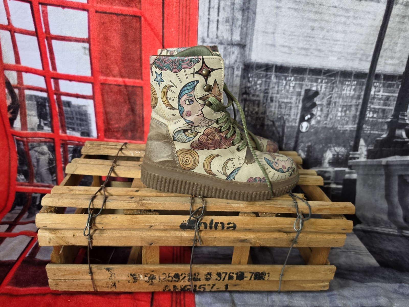 Women DOGO Vegan Leather Khaki Long Boots – Dreams For Dreamers Design