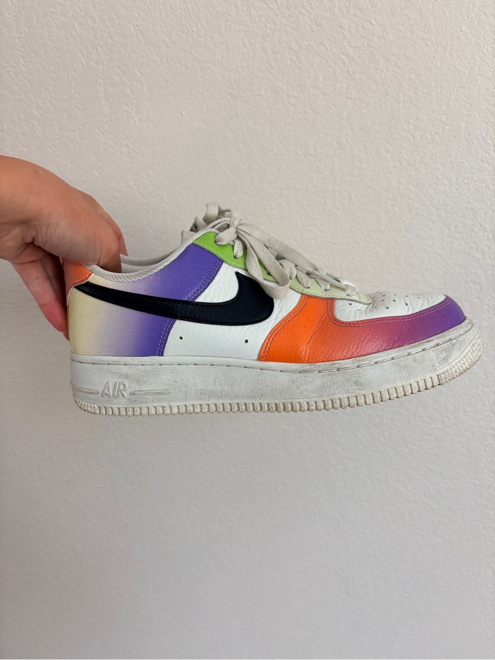 Nike Air Force 1 ’07 Multi-Color Gradient Sneakers