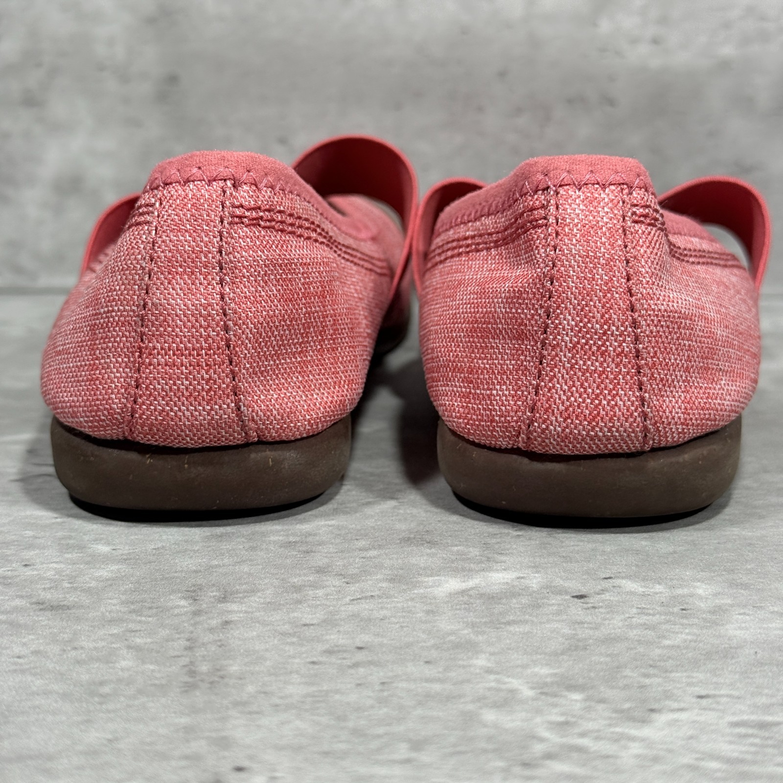 KEEN Sienna Red Coral Slip On Mary Jane Style Shoes Flats Women’s Size 7.5